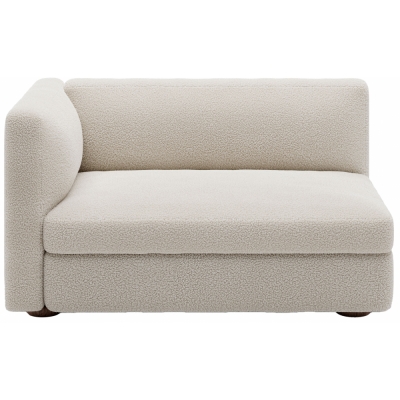 New Works - Coda Modulsofa breites Modul Links (Modul 31) | Spacedust (Zinc Drake Z699/02)