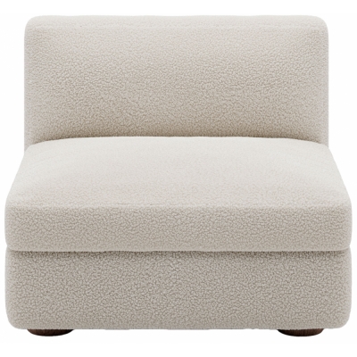 New Works - Coda Modulsofa Mittel-Modul Schmal (Modul 50) | Spacedust (Zinc Drake Z699/02)