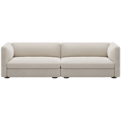 New Works - Coda Modulsofa Konfiguration 1 Spacedust (Zinc Drake Z699/02)