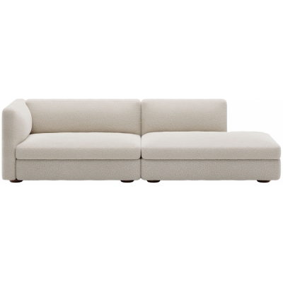 New Works - Coda Modulsofa Konfiguration 2 Spacedust (Zinc Drake Z699/02)