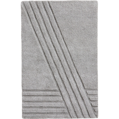 Woud - Kyoto Teppich Grau 140 x 90 cm