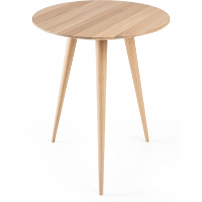 Gazzda - Arp Beistelltisch Ø 45 x 55 cm / Eiche weiß geölt