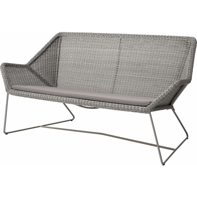 Cane-line - Breeze Loungesofa 2-sitzer Taupe