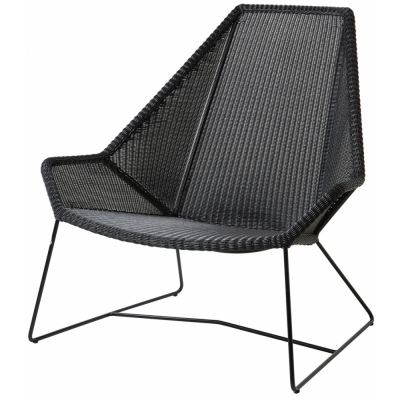 Cane-line - Breeze Highback Sessel Schwarz