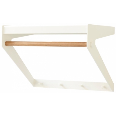 Cane-line - Copenhagen City rack Wandregal Teakholz, weiß