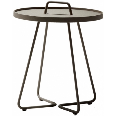 Cane-line - On-the-move Beistelltisch, klein Taupe