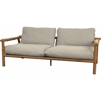 Cane-line - Sticks Sofa 2-Sitzer Teak | Desert sand (Cane-line Rise)