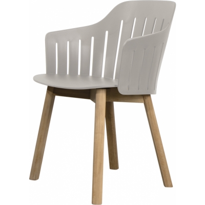 Cane-line - Choice Armlehnstuhl Outdoor 4 Beine | Teak | Taupe