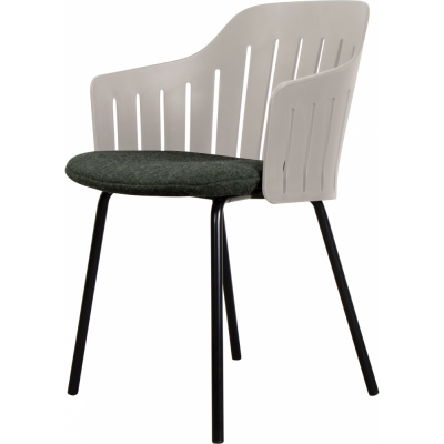 Cane-line - Sitzbezug für Choice Sessel Indoor Dunkelgrün (Zen) / Feuerbeständig