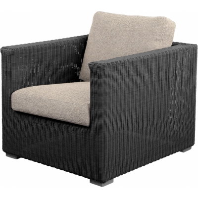 Cane-line - Chester Loungesessel Graphit | Desert Sand (Rise)