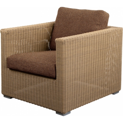 Cane-line - Chester Loungesessel Natur | Bernsteinbraun (Rise)