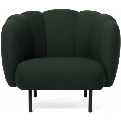 Warm Nordic - Cape Loungesessel mit Abnähern Forest Green