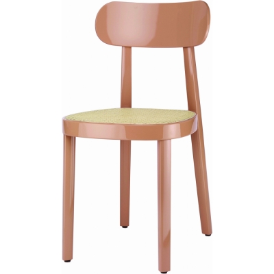 Thonet - 118 Holzstuhl Altrosa Hochglanz