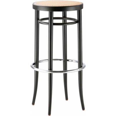 Thonet - 204 RH Bugholzbarhocker TP 29 Schwarz