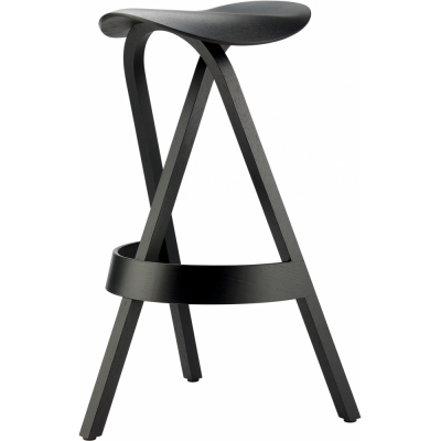 Thonet - 404 H Holzbarhocker TP 29 Schwarz