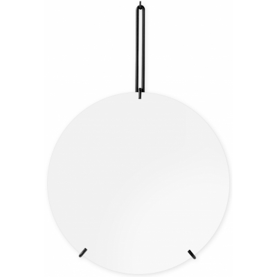 Moebe - Wandspiegel, Schwarz 30 cm