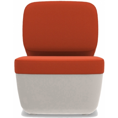 Magis - Nimrod Sessel Weiß/Orange