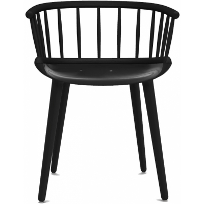 Magis - Cyborg Stick Sessel Schwarz/Schwarz