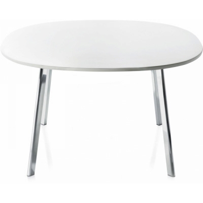 Magis - Deja-Vu Tisch 98 x 98 cm / MDF Weiß-Poliert