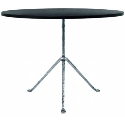 Magis - Officina Tisch rund 80 cm/Schiefer-Verzinkt