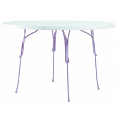Magis - Vigna Tisch Ø 60 cm/Weiß-Warmgrau