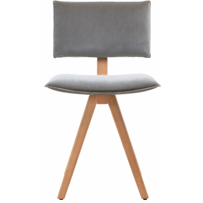 Magis - Trave Polsterstuhl Eiche natur Rubelli Spritz | 22 Acquamarina