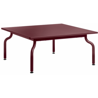 Magis - South Tisch niedrig 90c90 cm Bordeauxrot