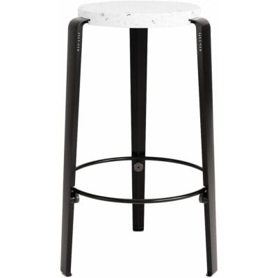 TIPTOE - Mi Lou Barhocker Recyceltes Plastik Venezia Graphite Black