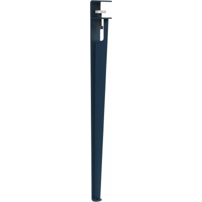 TIPTOE - Bein 75 cm für Tisch und Schreibtisch Midnight Blue