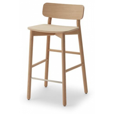 Skagerak - Hven Barhocker Weiß geseift