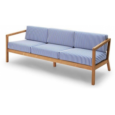 Skagerak - Virkelyst 3-Sitzer Outdoor Blaue Streifen