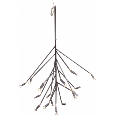 Örsjö - Kvist 16 Deckenleuchte Rauer Stahl