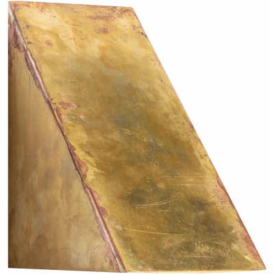 Örsjö - Oxid Wandleuchte Outdoor Raues Messing