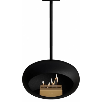 Le Feu - Dome Sky Bioethanol-Kamin Schwarz Schwarz | Roségold | 120 cm