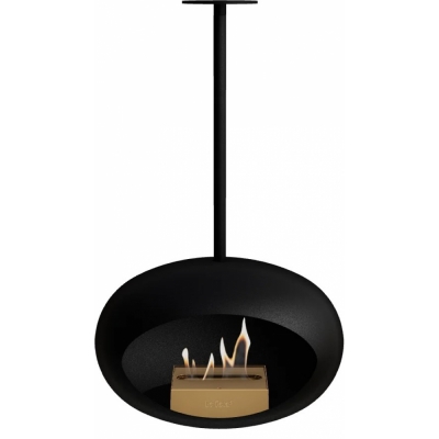 Le Feu - Dome Sky Bioethanol-Kamin Schwarz Schwarz | Roségold | 140 cm