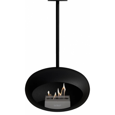 Le Feu - Dome Sky Bioethanol-Kamin Schwarz Schwarz | Stahl | 50 cm