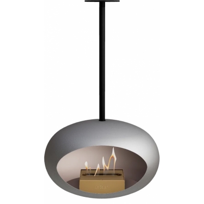 Le Feu - Dome Sky Bioethanol-Kamin Nickel Schwarz | Roségold | 140 cm