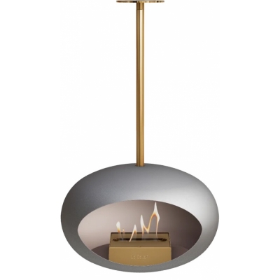 Le Feu - Dome Sky Bioethanol-Kamin Roségold Edition Nickel | 50 cm