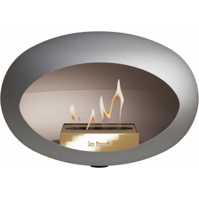 Le Feu - Dome Wall Bioethanol-Kamin Nickel Schwarz | Roségold