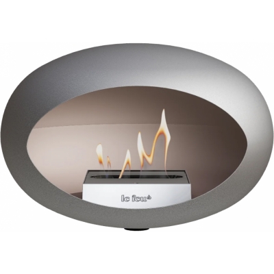 Le Feu - Dome Wall Bioethanol-Kamin Nickel Nickel | Stahl