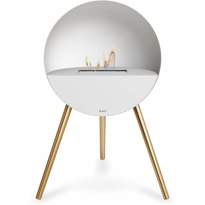 Le Feu - Eye Bioethanol-Kamin Weiß Weiß | Weiß | Roségold