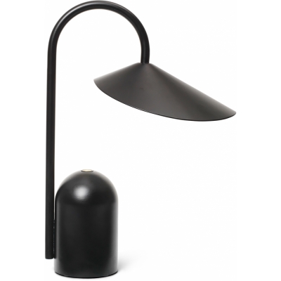 Ferm Living - Arum Portable Tischleuchte Schwarz