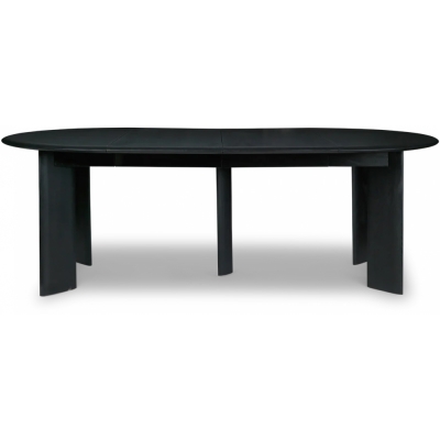 Ferm Living - Bevel Tisch ausziehbar Schwarz geölte Buche