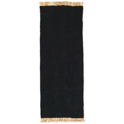 Ferm Living - Block Läufer Schwarz