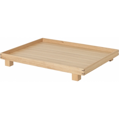 Ferm Living - Bon Holztablett Eiche / L