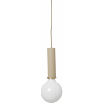 Ferm Living - Collect Pendelleuchte hoch Cashmere