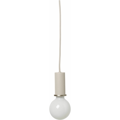Ferm Living - Collect Pendelleuchte niedrig Hellgrau