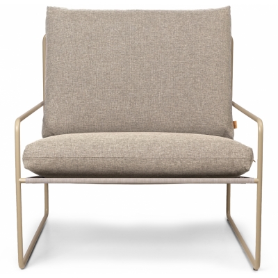Ferm Living - Desert Sessel Cashmere / Sand dunkel (Dolce)