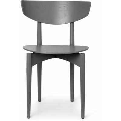 Ferm Living - Herman Dining Stuhl Holz Grau Warm