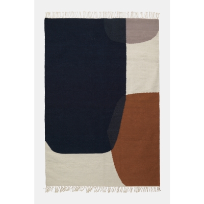 Ferm Living - Kelim Teppich Merge 140x200 cm